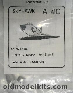 Esoteric 1/72 Skyhawk A-4C (A4D-2n) Conversion - (A4D2n) - Bagged plastic model kit
